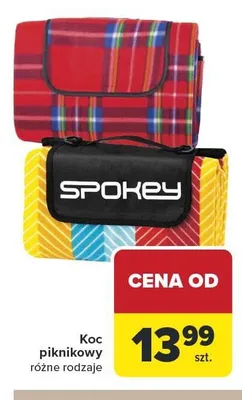 Koc piknikowy Spokey promocja w Carrefour