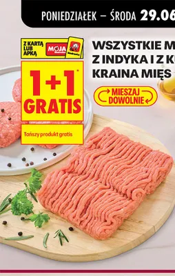 Mięso mielone z indyka Kraina Mięs promocja w Biedronka