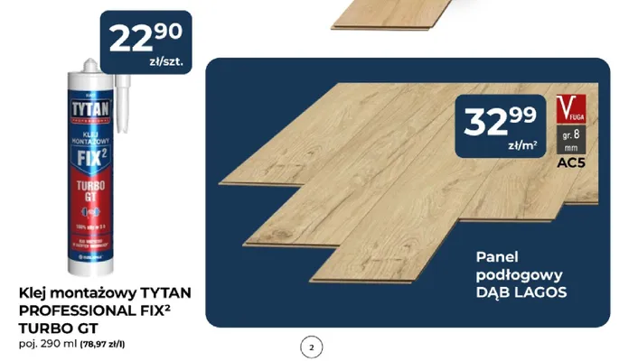 Klej montażowy Professional Fix Turbo GT promocja w PSB Mrówka