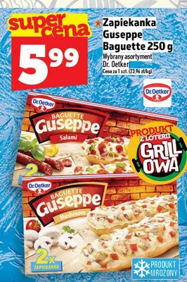 Zapiekanka Guseppe Baguette 250g promocja w TOPAZ