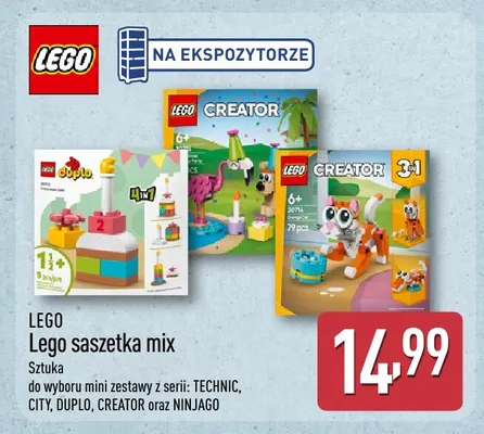 Klocki LEGO City saszetka promocja w Aldi