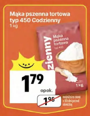 Mąka pszenna tortowa typ 450 Codzienny promocja w Delikatesy Centrum