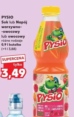 Sok lub napój warzywno-owocowy różne rodzaje promocja w Kaufland