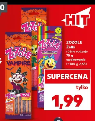Żelki Zozole promocja w Kaufland