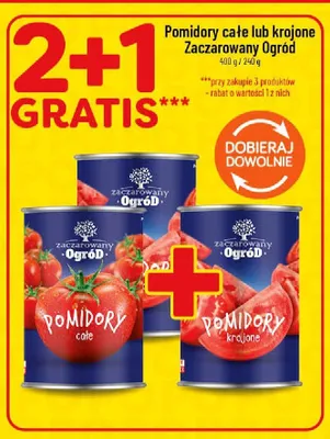 Pomidory całe Zaczarowany Ogród promocja w POLOmarket
