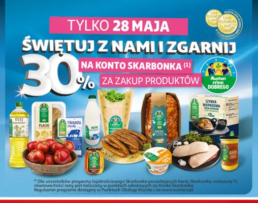 Twaróg chudy Auchan Pewni Dobrego promocja w Auchan
