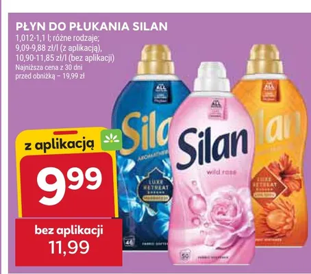 Płyn do płukania Silan promocja w Stokrotka