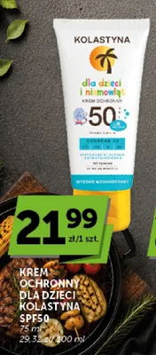 Krem ochronny dla dzieci Kolastyna SPF50 promocja w Euro Sklep