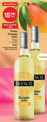 Wino musujące Fresco Frizzante słodkie Mango promocja w Żabka
