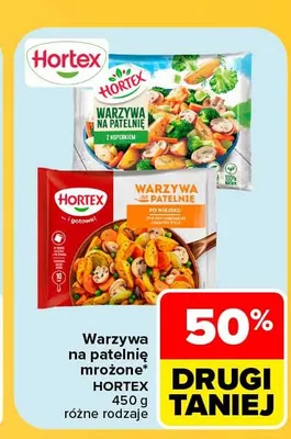 Warzywa na patelnię po wiejsku Hortex promocja w Carrefour