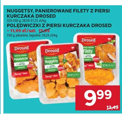 Polędwiczki z piersi kurczaka łagodne Drosed promocja w Stokrotka