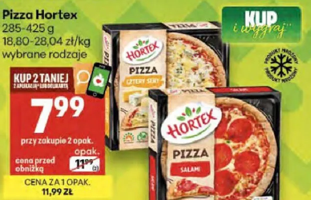 Pizza promocja w Delikatesy Centrum