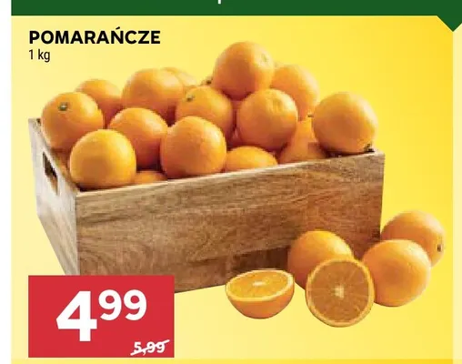 Pomarańcze promocja w Stokrotka