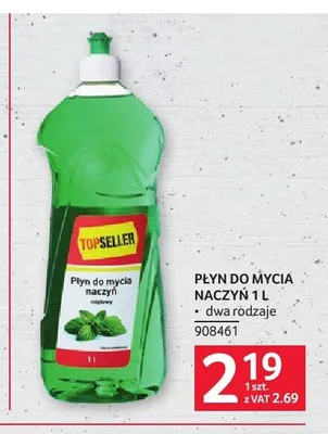 Płyn do mycia naczyń Topseller promocja w Selgros