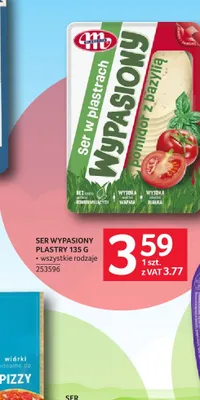 Ser Wypasiony plastry pomidor z bazylią Mlekovita promocja w Selgros