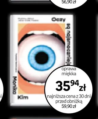 Książka Oczy są najsmaczniejsze Monika Kim promocja w Empik