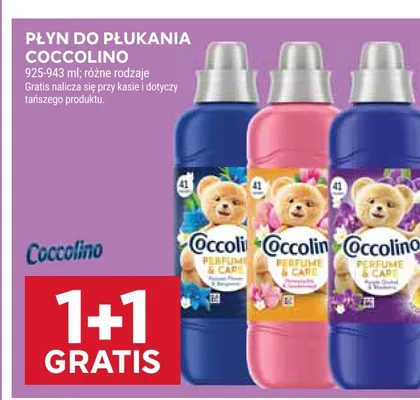 Płyn do płukania Coccolino promocja w Stokrotka