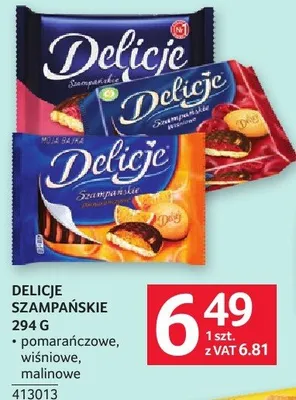 Delicje Szampańskie 294 g promocja w Selgros