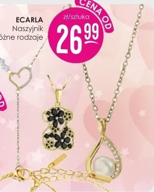 Naszyjnik różne rodzaje Ecarla promocja w Drogerie Jasmin
