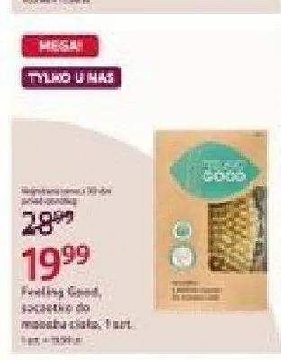 Szczotka do masażu ciała Feeling Good promocja w Rossmann