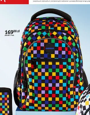 Plecak Paperdot kolorowy promocja w Empik