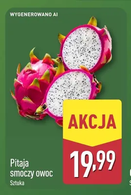 Pitaja smoczy owoc promocja w Aldi