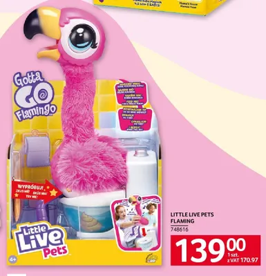 LITTLE LIVE PETS flaming promocja w Selgros