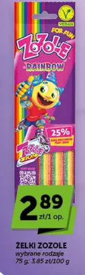 Żelki Zozole Rainbow promocja w Groszek