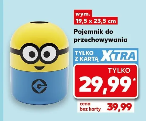Pojemnik do przechowywania Minionek promocja w Kaufland