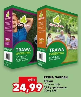 Trawa parkowa Prima Garden promocja w Kaufland