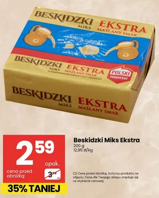 Beskidzki Miks Ekstra promocja w Delikatesy Centrum