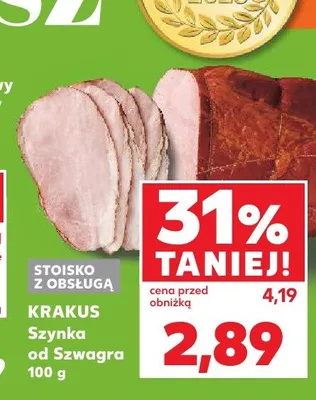 Szynka od Szwagra Krakus promocja w Kaufland