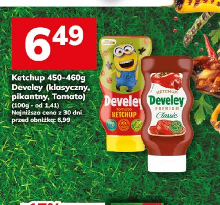 Ketchup Develey promocja w Hitpol