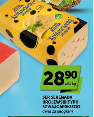 Ser Serenada Królewski typu szwajcarskiego promocja w Euro Sklep