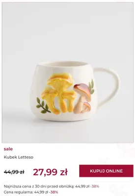 Kubek Letteso home & you promocja w home&you