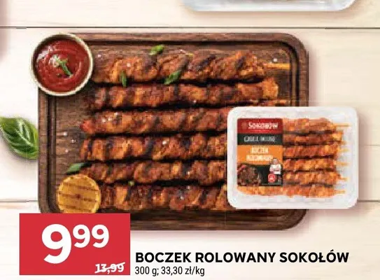 Boczek rolowany Sokołów promocja w Stokrotka