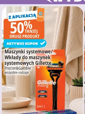 Maszynki systemowe Gillette promocja w Leclerc