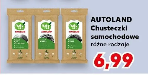Chusteczki samochodowe Autoland promocja w Kaufland