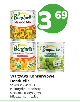 Warzywa konserwowe mieszanka mexico Bonduelle promocja w Limonka