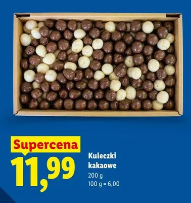 Kuleczki kakaowe promocja w Lidl