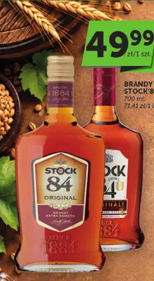 Brandy Stock'84 promocja w Groszek