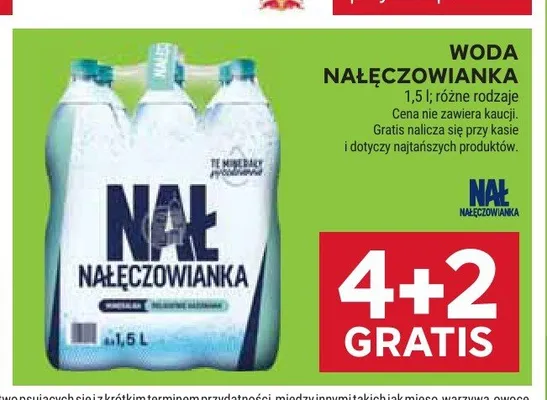 Woda Nałęczowianka promocja w Stokrotka