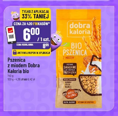 Pszenica z miodem Dobra Kaloria promocja w POLOmarket