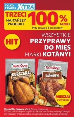 Przyprawy do mięs marki Kotányi promocja w Kaufland