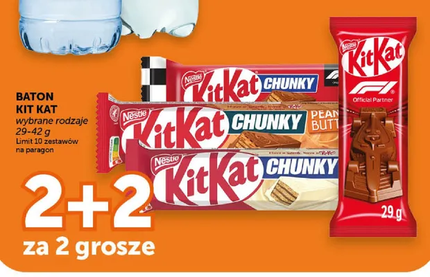 Baton KitKat Chunky Peanut Butter promocja w Euro Sklep