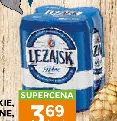 Piwo Leżajsk Jasne Pełne 500ml promocja w Stokrotka