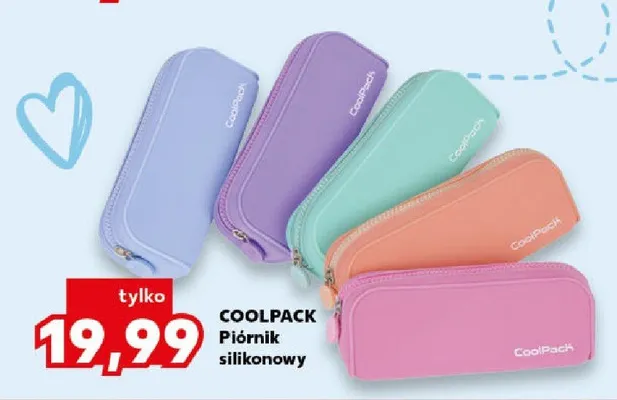 Piórnik silikonowy Coolpack promocja w Kaufland