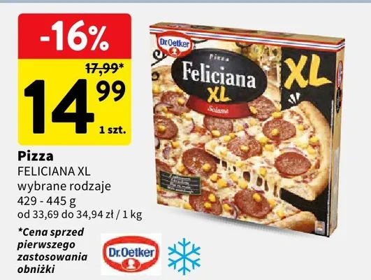 Pizza promocja w Intermarche