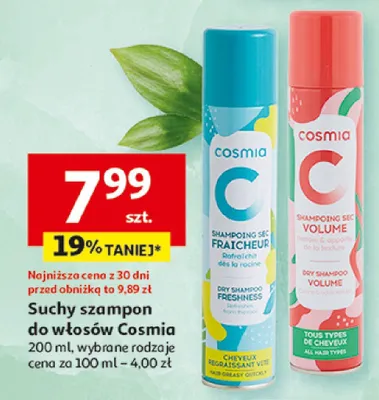 Suchy szampon do włosów promocja w Auchan