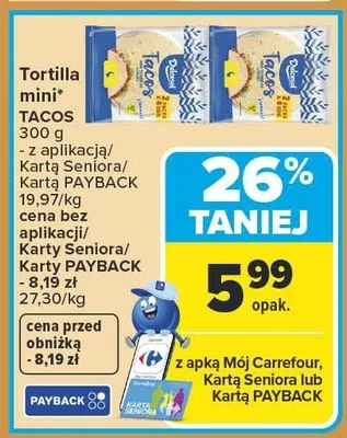 Tortilla kings Aryzta promocja w Carrefour Market
